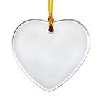 Acrylic Ornaments Suncatchers - Heart