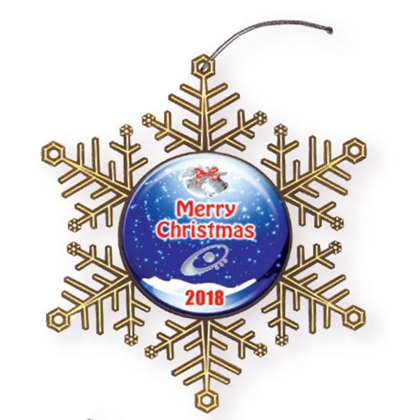 Main Product Image for Custom Express Snowflake Holiday Ornament