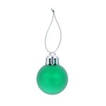 Mini Shatterproof Christmas Ornament - Green