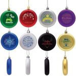 Buy Promotional Shatter Resistant Flat Round Ornament