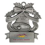 Buy Custom Printed Pewter Finish Cast Bell Shaped Ornament