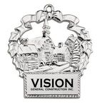 Buy Custom Printed Winter Village Scene Ornament