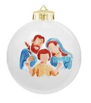 Custom Personalized Flat Fundraising Ornaments - Quick Ship -  