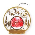 Express Snow Sled Holiday Ornament -  