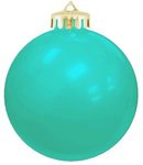 Fundraiser Shatterproof Ornament Round - USA MADE - Aqua