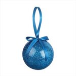 Glitter Ornament - Blue