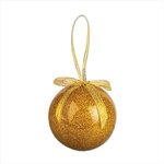 Glitter Ornament - Gold