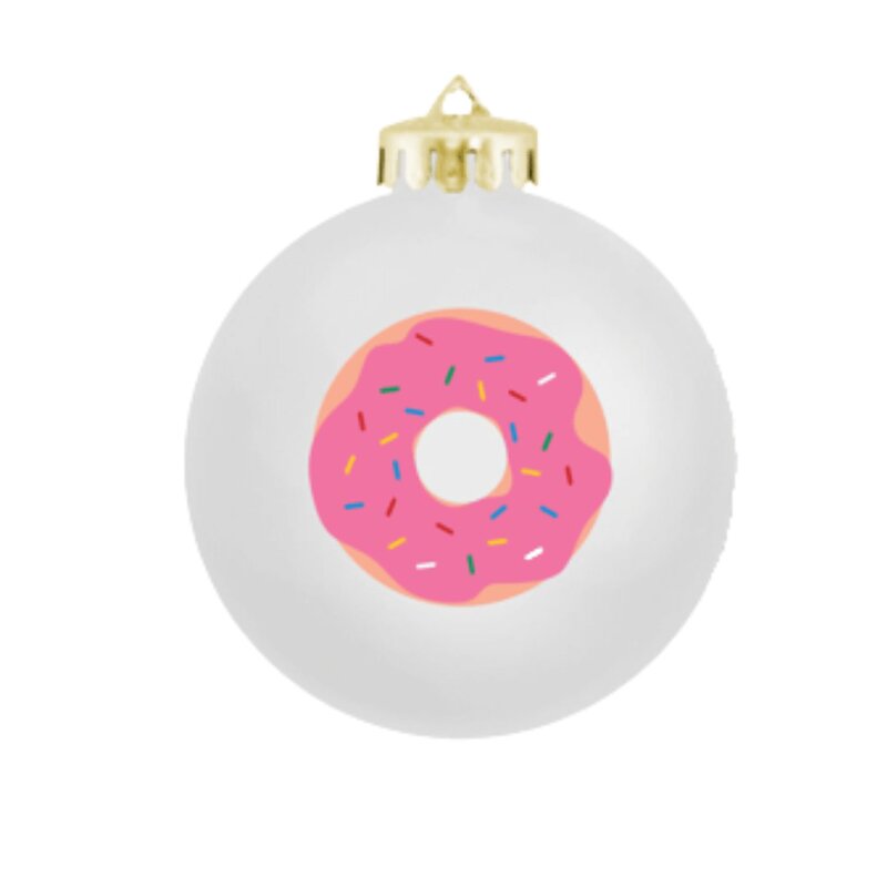 Main Product Image for Imprinted Satin Finished Round Shatterproof Ornaments