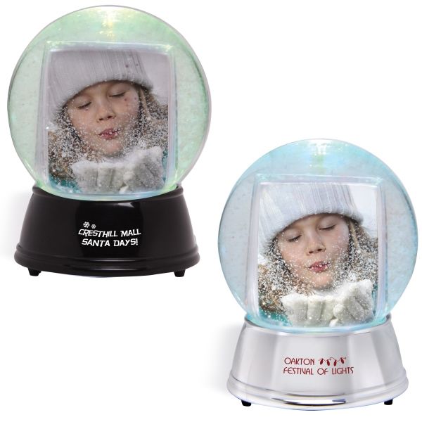 Main Product Image for Personalized Ornament Snow Globe Large Light Up