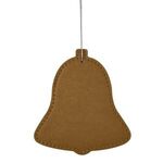 Leatherette Ornament - Bell -  