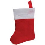 Mini Felt Christmas Stocking - Red