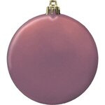 Personalized Ornament Flat Satin Finish Shatterproof - Lilac