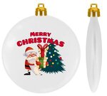 Buy Quick Ship - 3" Usa-Made Flat Shatterproof Ornament