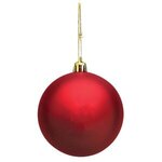 Shatter Resistant Ornament - Red