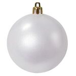 Shatterproof Ball Ornament-80mm -  White