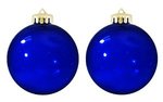 Shatterproof Fundraiser Ornament Round - USA MADE - Translucent Blue