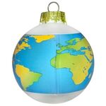 Shrink Band Ornament-World Globe 80mm -  