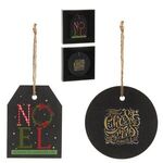 Buy Custom Printed Slate Ornament