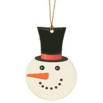 Snowman Ornament - Multi Color