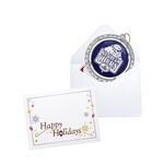 Spinner Snow Globe Holiday Ornament -  
