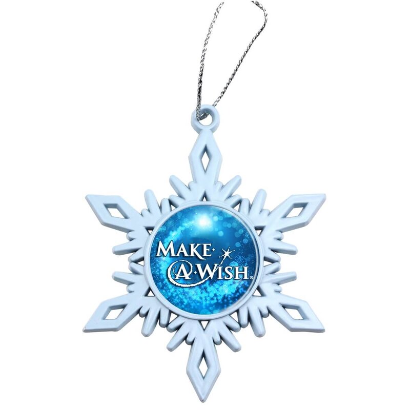 Main Product Image for White Snowflake Christmas Holiday Ornament