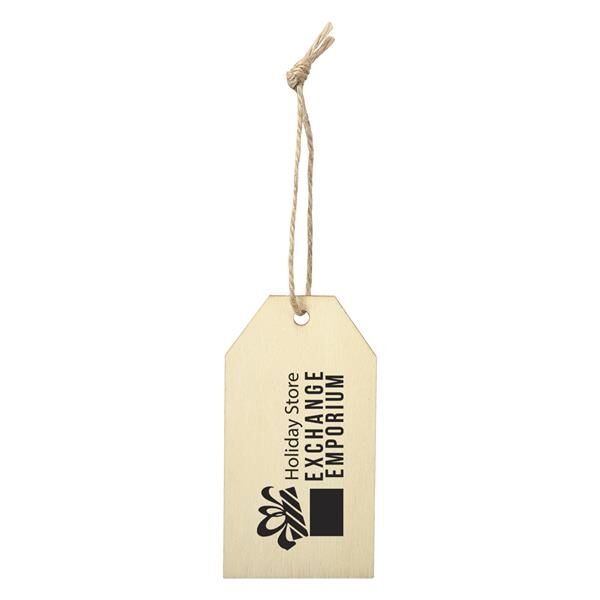 Main Product Image for Personalized Wood Ornament - Gift Tag